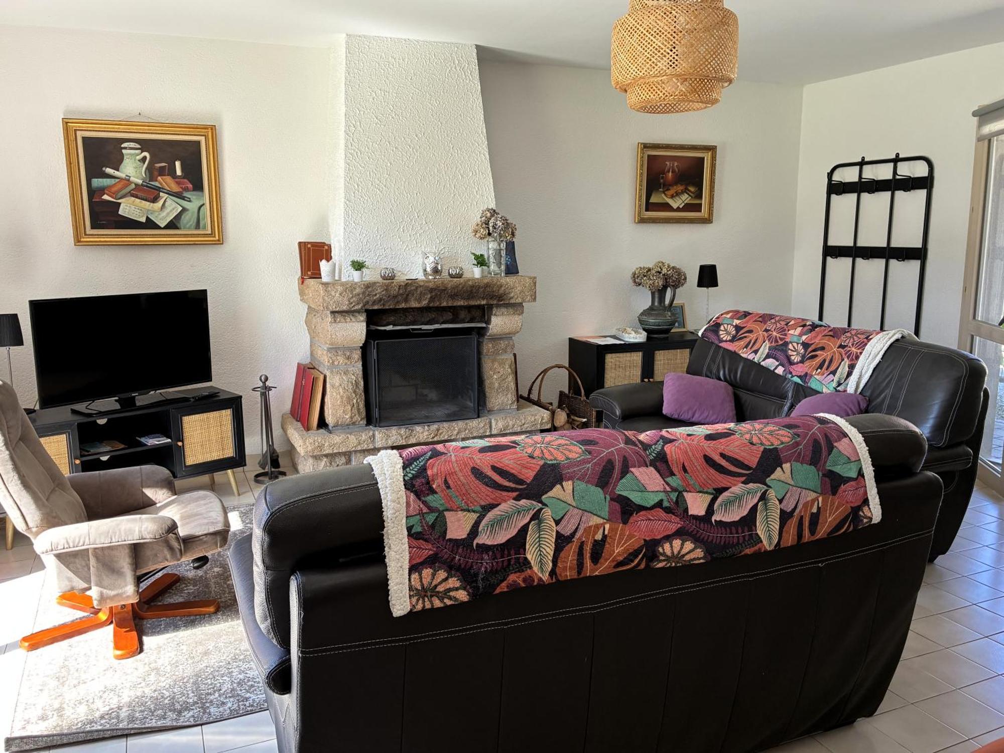 Gite Milin A Sizun Hebergement Confortable Pour 7 Pers Bagian luar foto